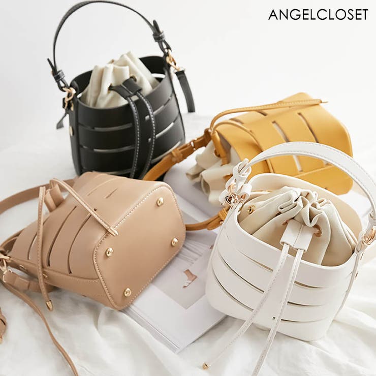 バケツ型 トートバッグ 透かし | SUNSHINE CLOSET | 詳細画像1 