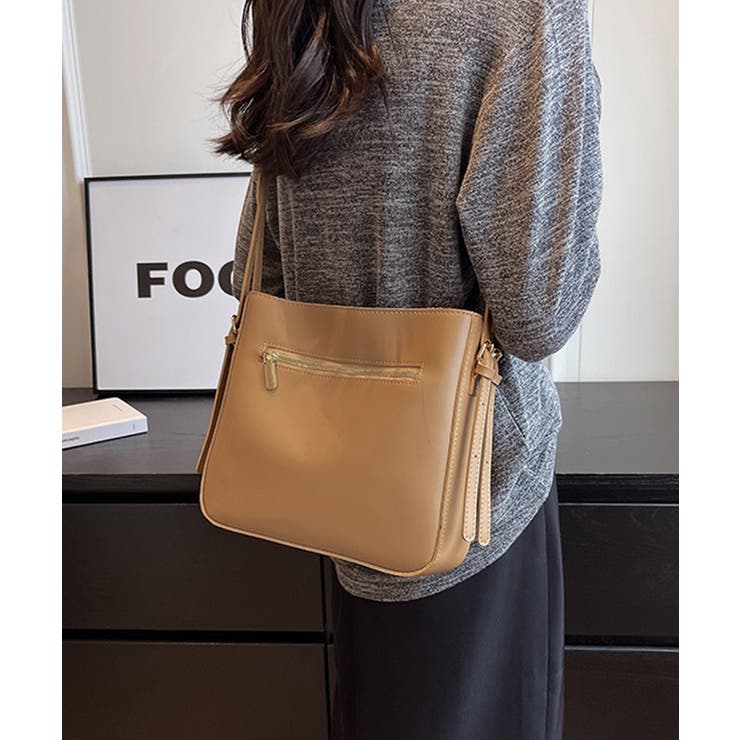 スクエアショルダーバッグ PUレーザー鞄 | SUNSHINE CLOSET | 詳細画像10 