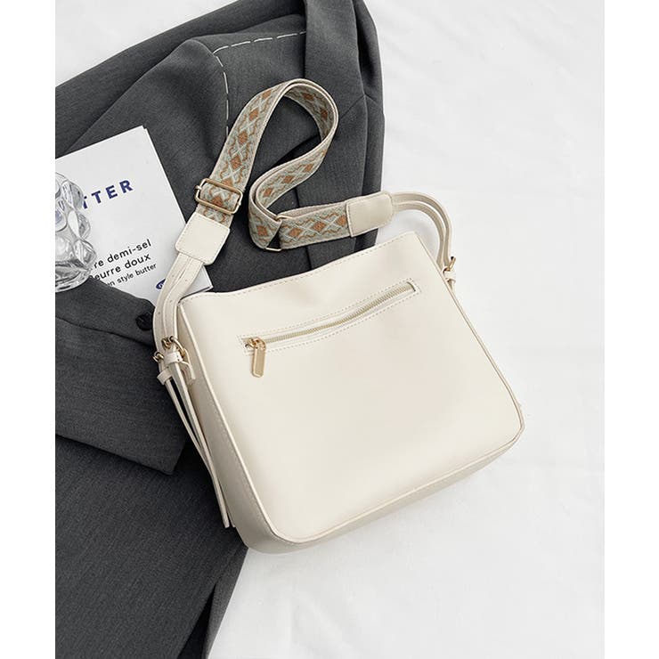 スクエアショルダーバッグ PUレーザー鞄 | SUNSHINE CLOSET | 詳細画像13 