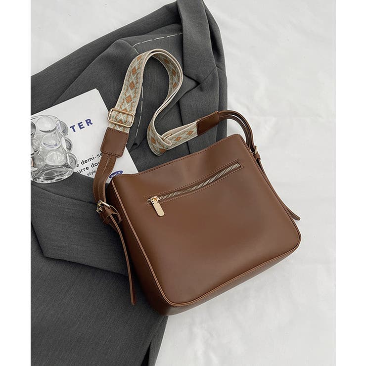 スクエアショルダーバッグ PUレーザー鞄 | SUNSHINE CLOSET | 詳細画像16 