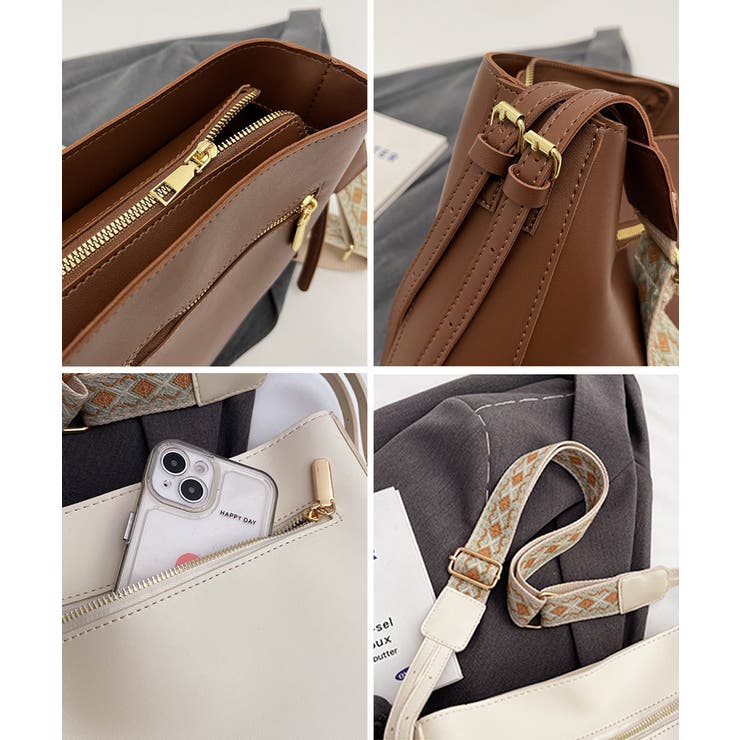 スクエアショルダーバッグ PUレーザー鞄 | SUNSHINE CLOSET | 詳細画像20 