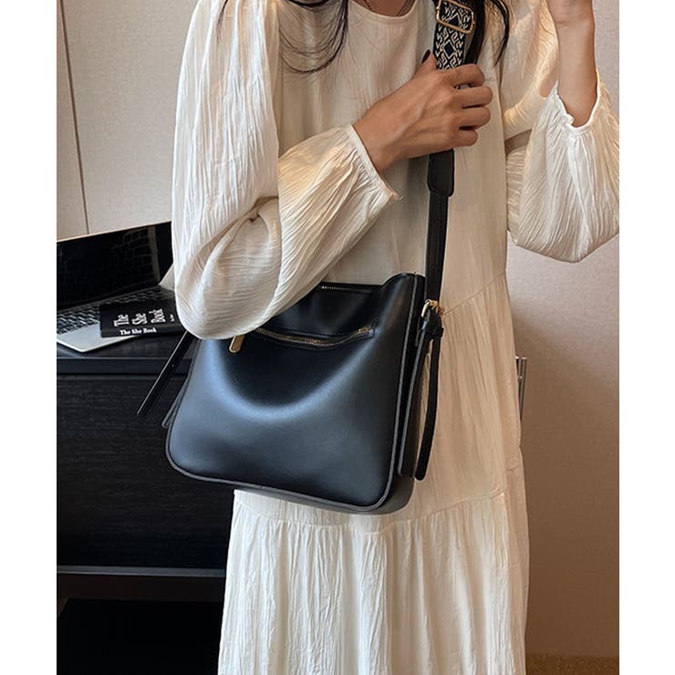 スクエアショルダーバッグ PUレーザー鞄 | SUNSHINE CLOSET | 詳細画像6 