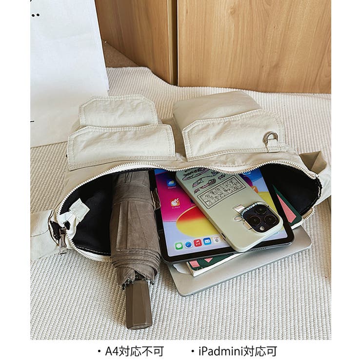 ショルダーバッグ 肩掛けナイロン鞄 軽量 | SUNSHINE CLOSET | 詳細画像10 