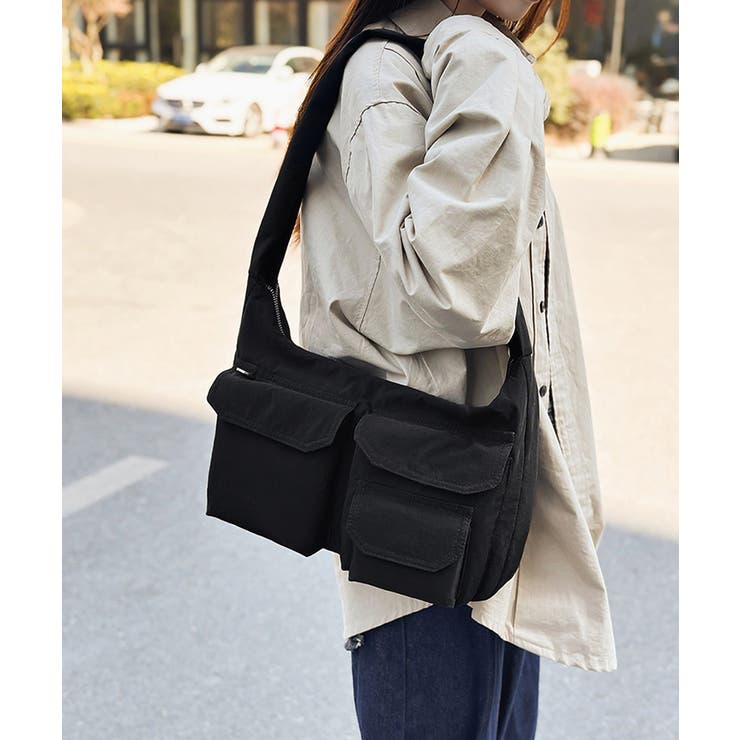 ショルダーバッグ 肩掛けナイロン鞄 軽量 | SUNSHINE CLOSET | 詳細画像3 