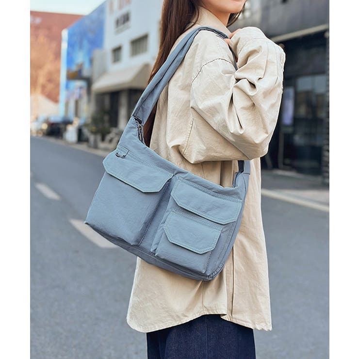 ショルダーバッグ 肩掛けナイロン鞄 軽量 | SUNSHINE CLOSET | 詳細画像6 