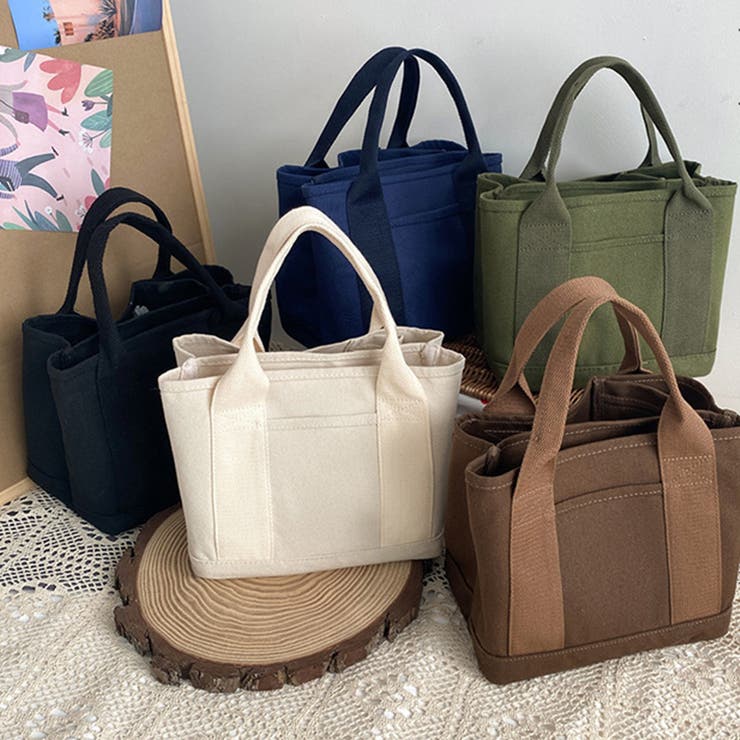 トートバッグ キャンバストート 鞄[品番：AGCW0002797