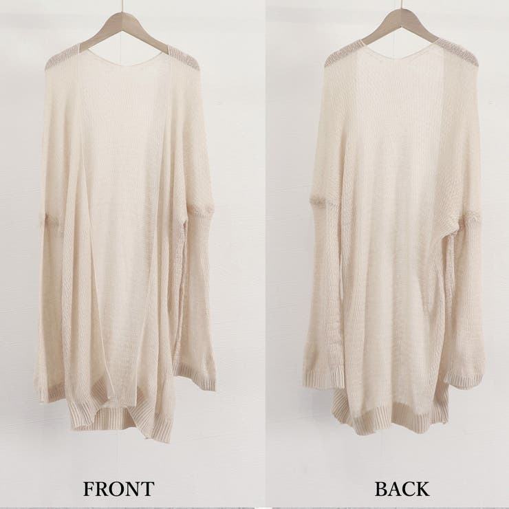 トッパーカーディガン レディース春夏薄手 | SUNSHINE CLOSET | 詳細画像3 