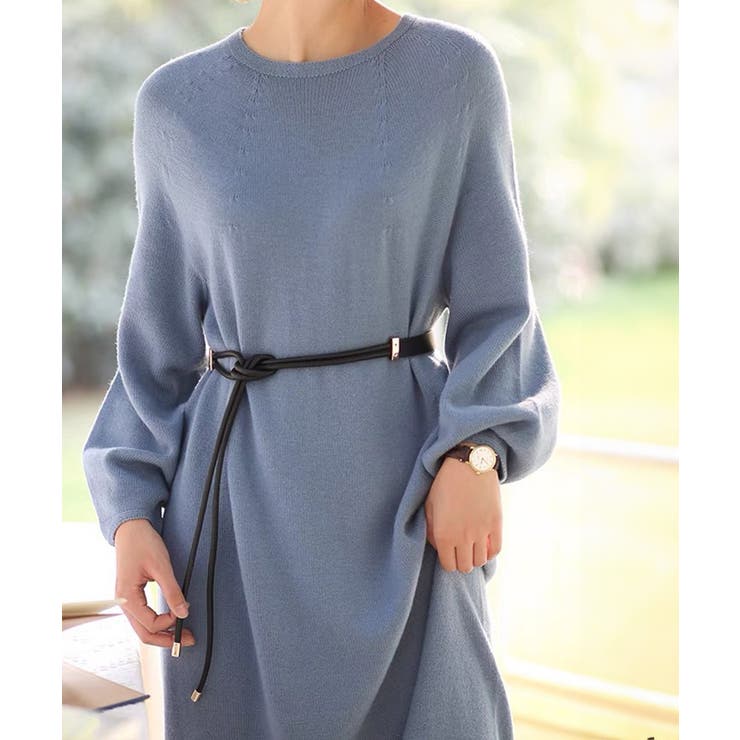 細ベルト ウエストマーク合皮ロープベルト | SUNSHINE CLOSET | 詳細画像1 