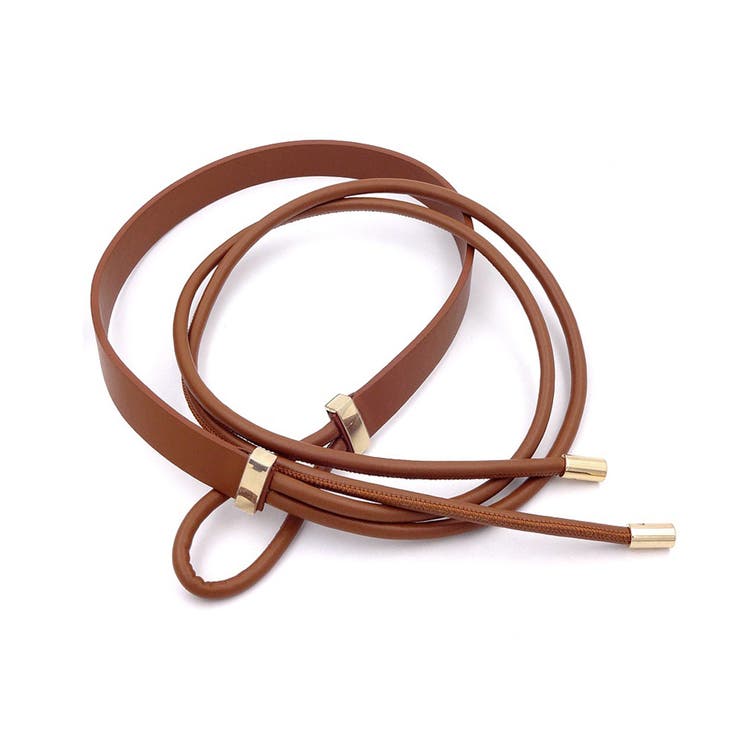 細ベルト ウエストマーク合皮ロープベルト | SUNSHINE CLOSET | 詳細画像11 