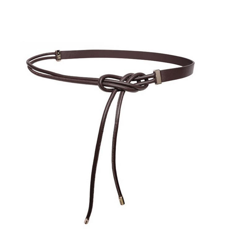 細ベルト ウエストマーク合皮ロープベルト | SUNSHINE CLOSET | 詳細画像12 