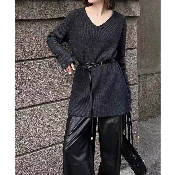 細ベルト ウエストマーク合皮ロープベルト | SUNSHINE CLOSET | 詳細画像3 