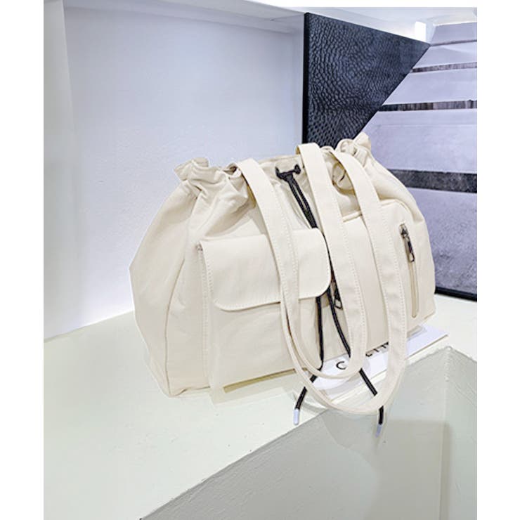 ナイロン巾着バッグ トートバッグ 大容量 | SUNSHINE CLOSET | 詳細画像16 