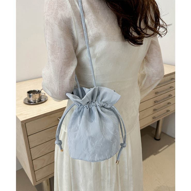 ミニショルダーバッグ 斜め掛け巾着バッグ | SUNSHINE CLOSET | 詳細画像16 