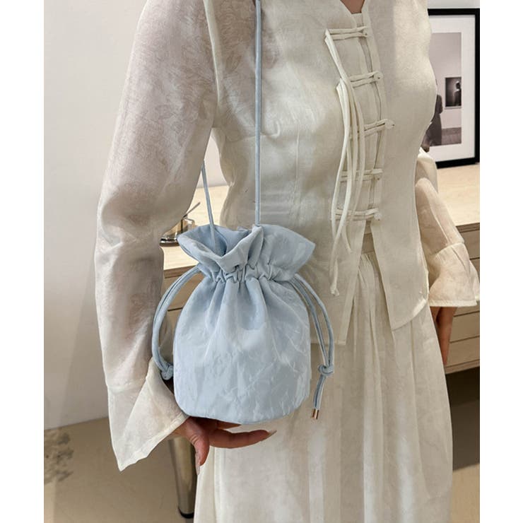 ミニショルダーバッグ 斜め掛け巾着バッグ | SUNSHINE CLOSET | 詳細画像17 