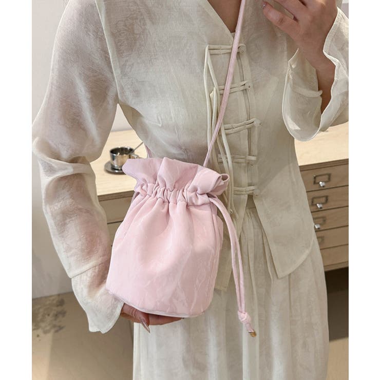 ミニショルダーバッグ 斜め掛け巾着バッグ | SUNSHINE CLOSET | 詳細画像21 