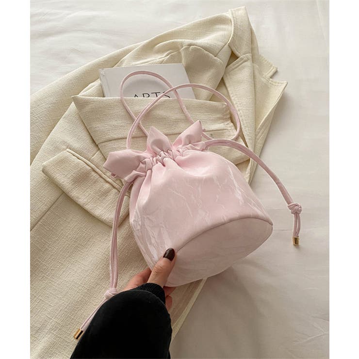 ミニショルダーバッグ 斜め掛け巾着バッグ | SUNSHINE CLOSET | 詳細画像24 