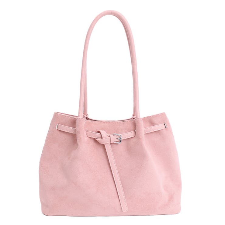 スエード調トートバッグ ベルトデザイン鞄 | SUNSHINE CLOSET | 詳細画像22 