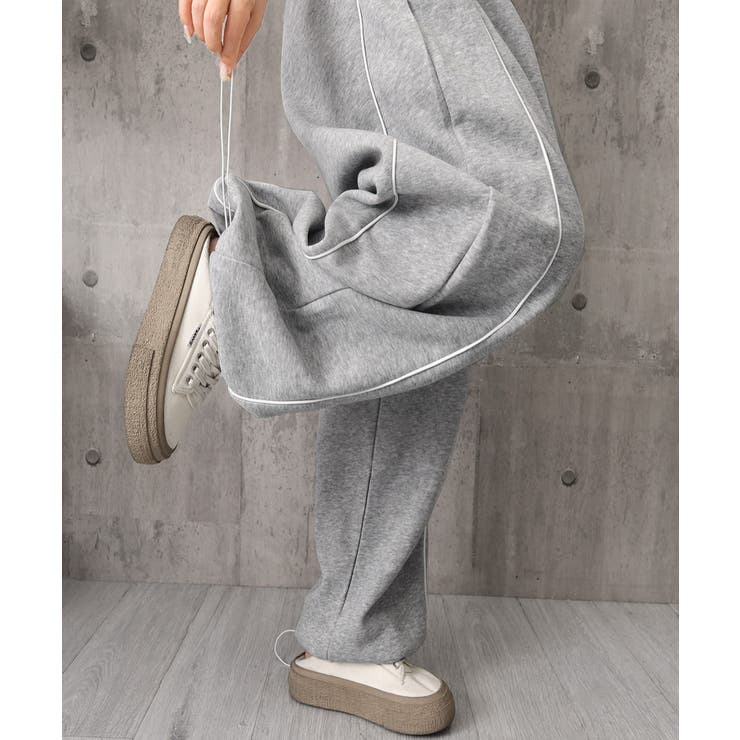 レディースサイドラインルーズパンツ Y2Kイージーパンツ ヒップホップダンス衣装 | SUNSHINE CLOSET | 詳細画像16 