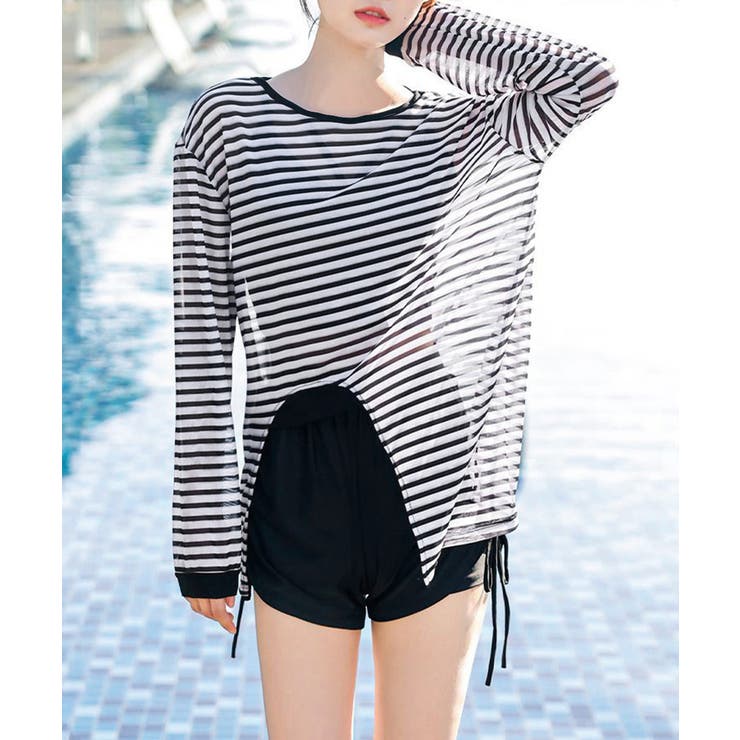 レディース水着三点セット 体型カバー水着 | SUNSHINE CLOSET | 詳細画像3 