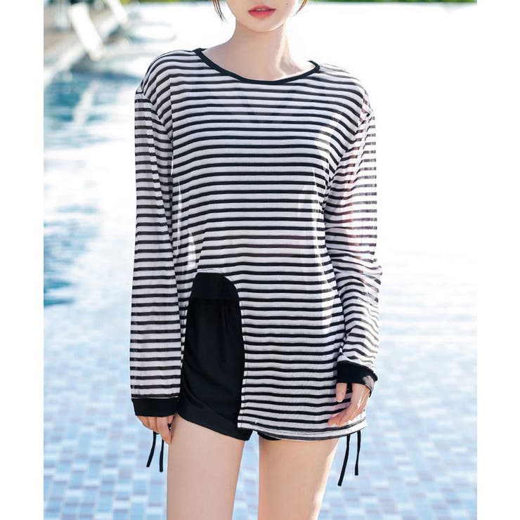 レディース水着三点セット 体型カバー水着 | SUNSHINE CLOSET | 詳細画像4 