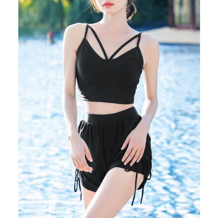 レディース水着三点セット 体型カバー水着 | SUNSHINE CLOSET | 詳細画像8 