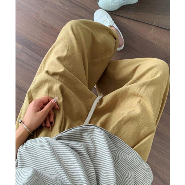 ワイドパンツ レディースキャロットパンツ[品番：AGCW0005768