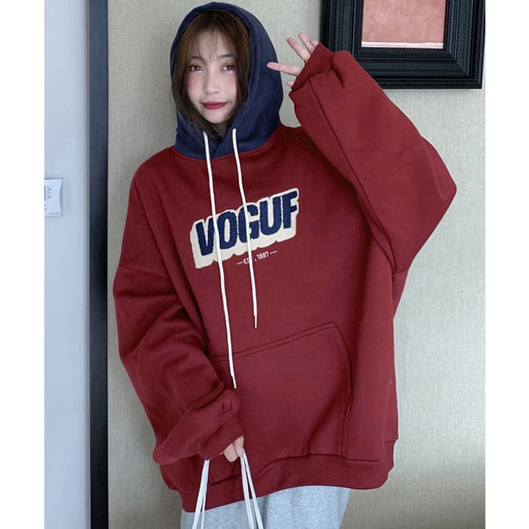 BF風パーカー ゆったり裏起毛フーディー | SUNSHINE CLOSET | 詳細画像11 