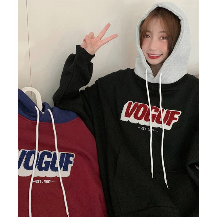 BF風パーカー ゆったり裏起毛フーディー | SUNSHINE CLOSET | 詳細画像13 