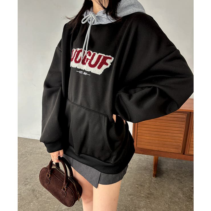 BF風パーカー ゆったり裏起毛フーディー | SUNSHINE CLOSET | 詳細画像23 