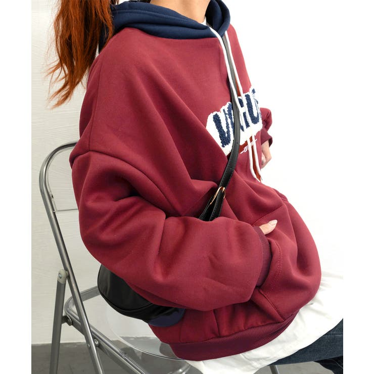 BF風パーカー ゆったり裏起毛フーディー | SUNSHINE CLOSET | 詳細画像25 