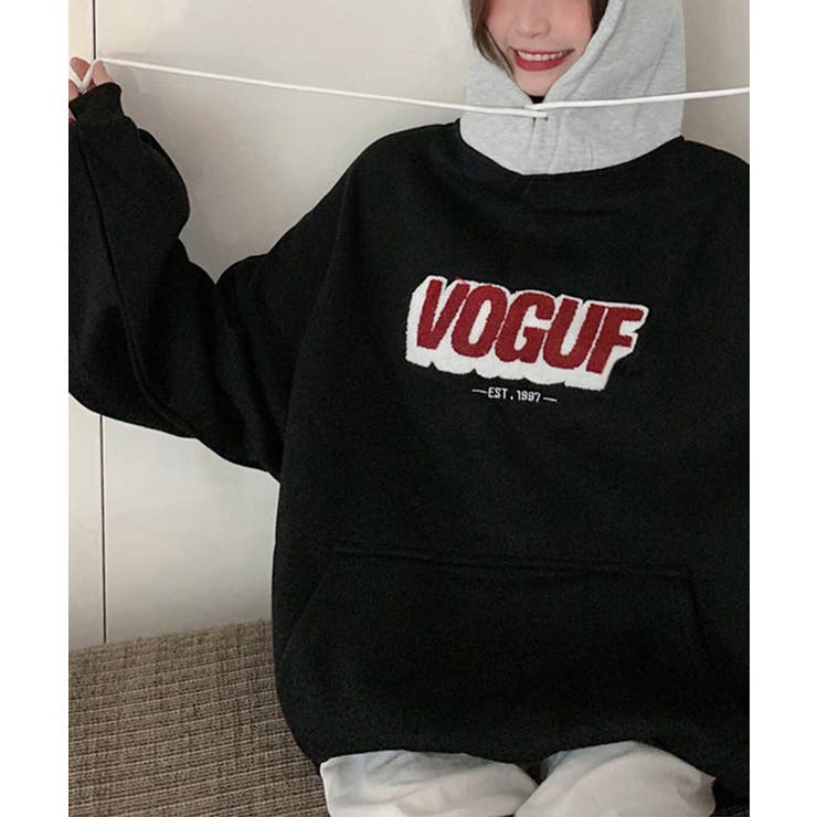 BF風パーカー ゆったり裏起毛フーディー | SUNSHINE CLOSET | 詳細画像6 