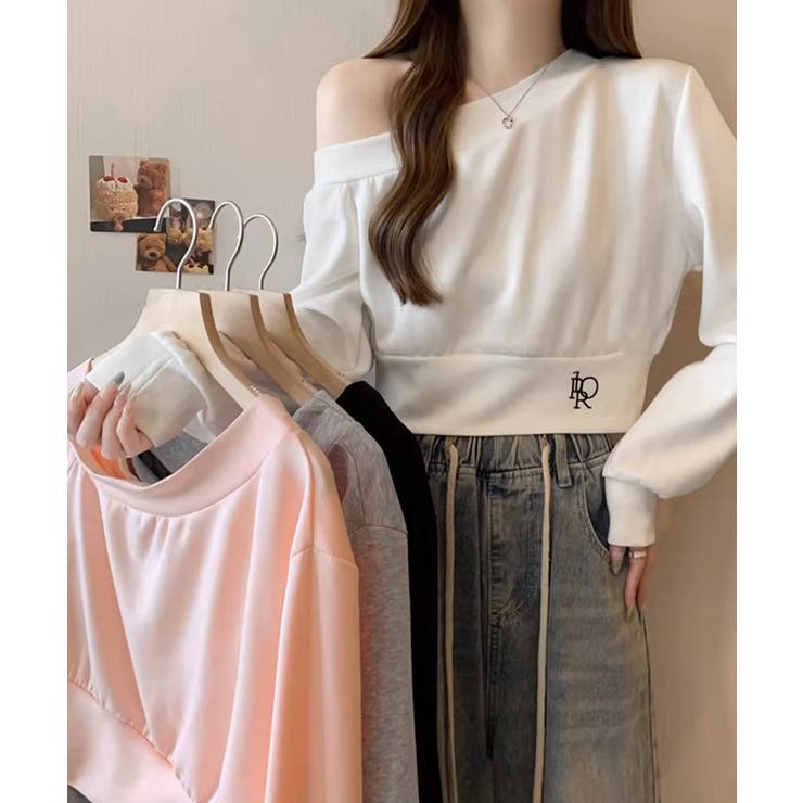 オフショルスウェット 肩見せ トレーナー | SUNSHINE CLOSET | 詳細画像12 