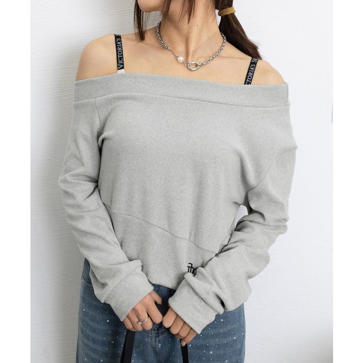 オフショルスウェット 肩見せ トレーナー | SUNSHINE CLOSET | 詳細画像17 