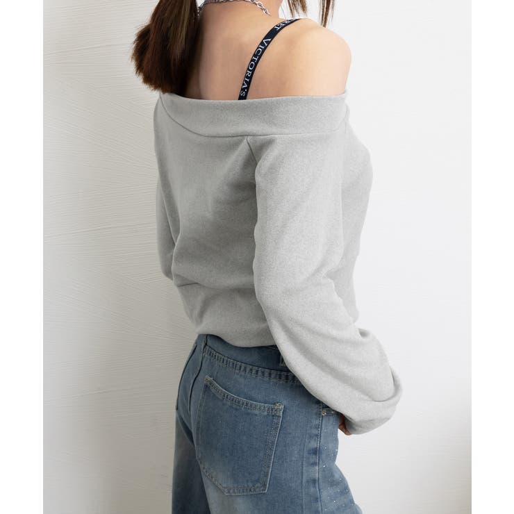 オフショルスウェット 肩見せ トレーナー | SUNSHINE CLOSET | 詳細画像18 