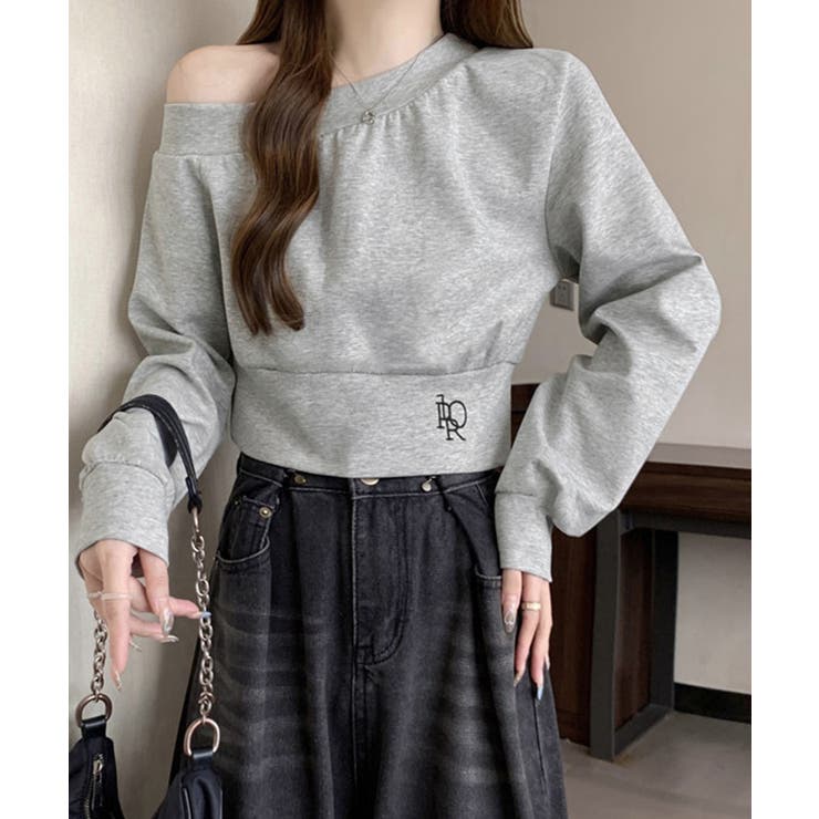 オフショルスウェット 肩見せ トレーナー | SUNSHINE CLOSET | 詳細画像2 