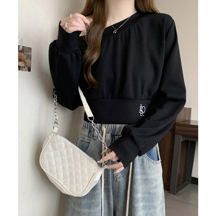 オフショルスウェット 肩見せ トレーナー | SUNSHINE CLOSET | 詳細画像5 