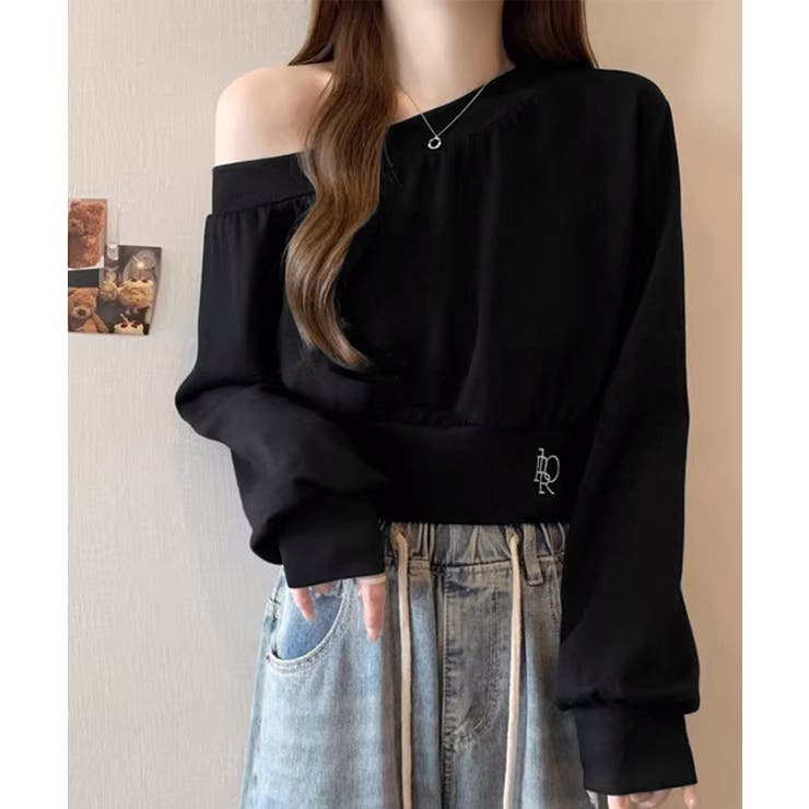 オフショルスウェット 肩見せ トレーナー | SUNSHINE CLOSET | 詳細画像8 