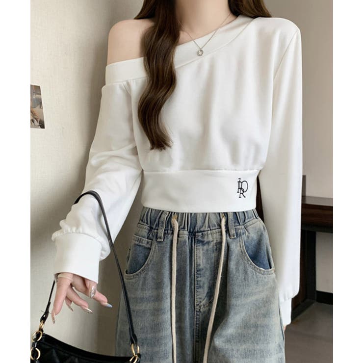 オフショルスウェット 肩見せ トレーナー | SUNSHINE CLOSET | 詳細画像9 