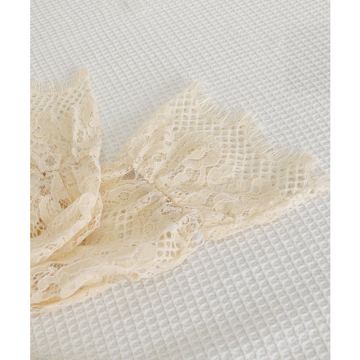 総レースブラウスVネックシースルーシャツ | SUNSHINE CLOSET | 詳細画像22 