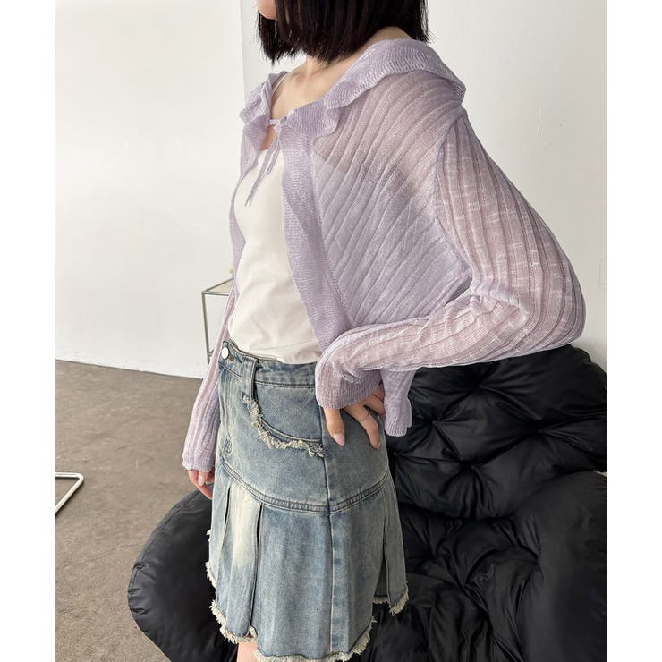 レディース ショート丈サマーニットトップス きれいめ | SUNSHINE CLOSET | 詳細画像37 