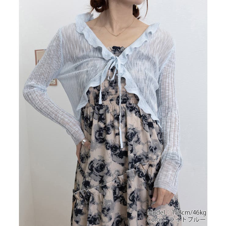 レディース ショート丈サマーニットトップス きれいめ | SUNSHINE CLOSET | 詳細画像40 