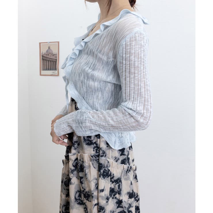 レディース ショート丈サマーニットトップス きれいめ | SUNSHINE CLOSET | 詳細画像41 