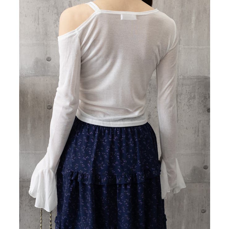 ワンオフショルダーTシャツギャザー 長袖 | SUNSHINE CLOSET | 詳細画像23 