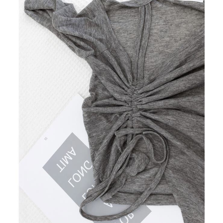 ワンオフショルダーTシャツギャザー 長袖 | SUNSHINE CLOSET | 詳細画像28 