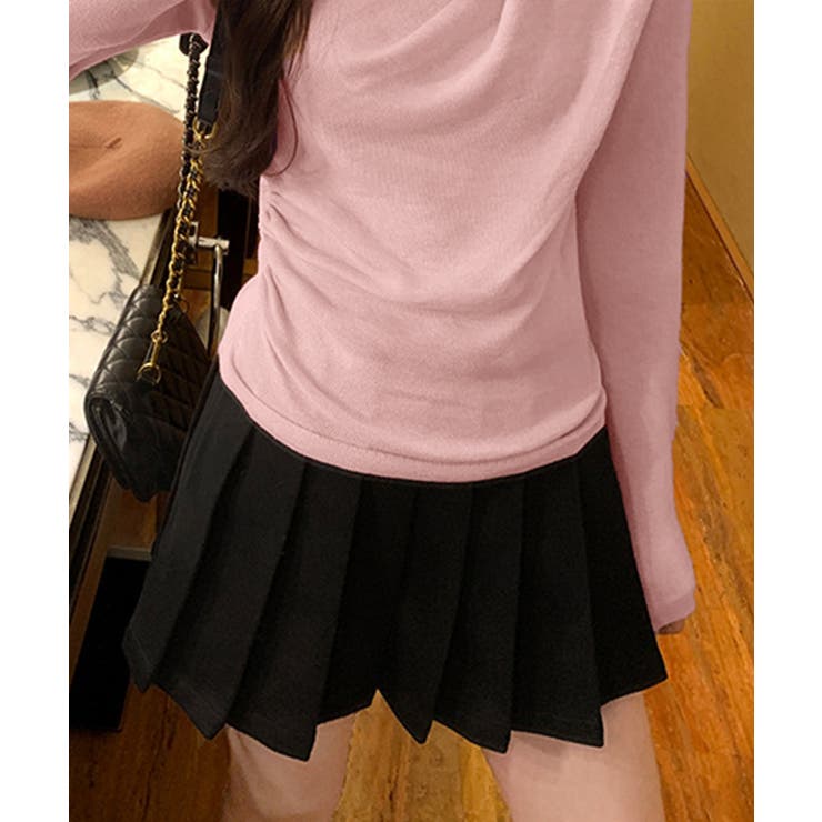 長袖ドレープニットトップス Vネック秋冬 | SUNSHINE CLOSET | 詳細画像14 