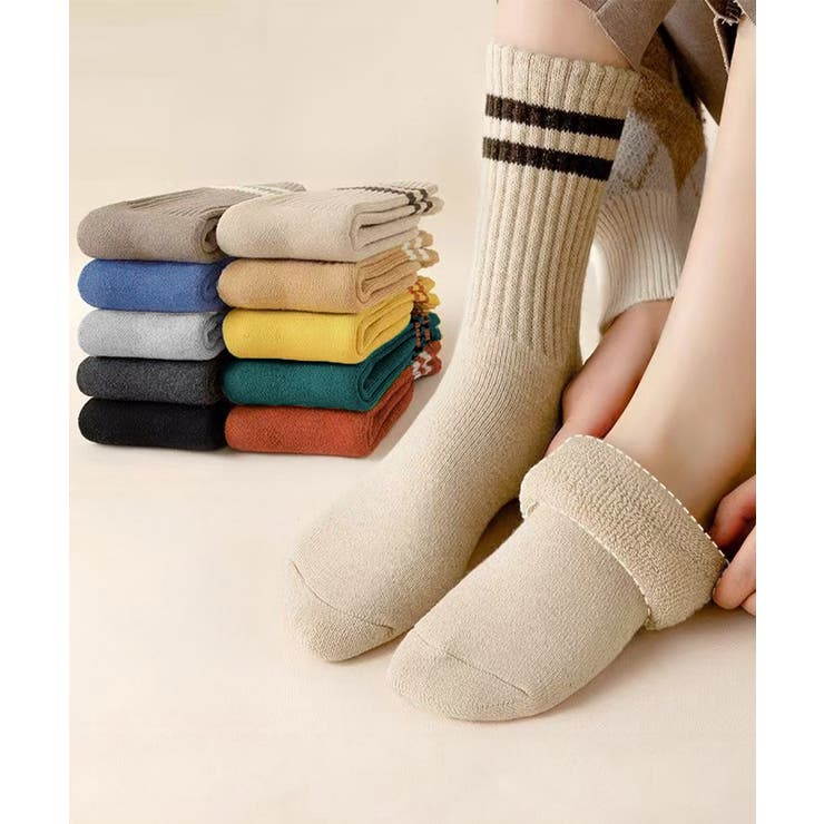 カシミヤ風ソックス 冷え取り 暖かい靴下 | SUNSHINE CLOSET | 詳細画像1 