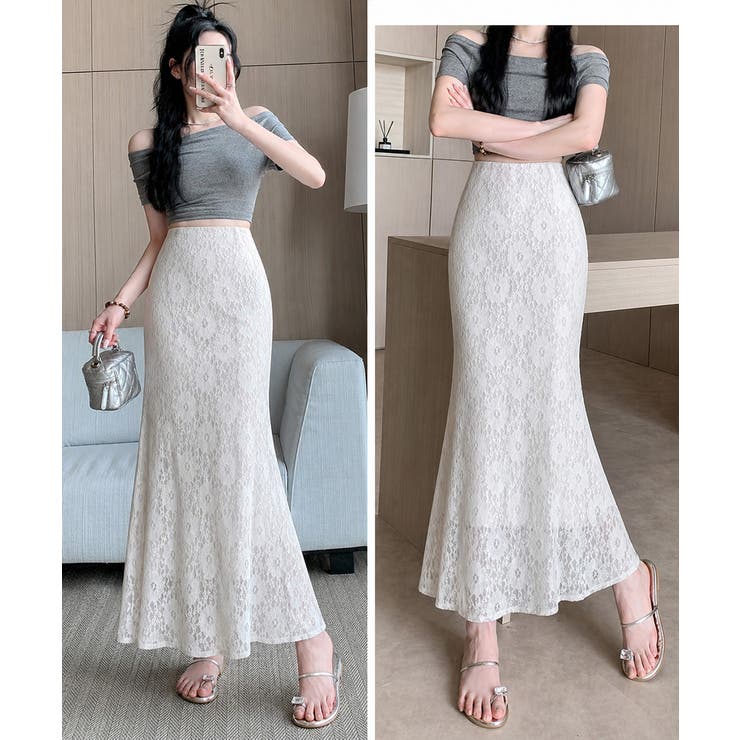 ロングスカート ウエストゴム 大人可愛い | SUNSHINE CLOSET | 詳細画像4 