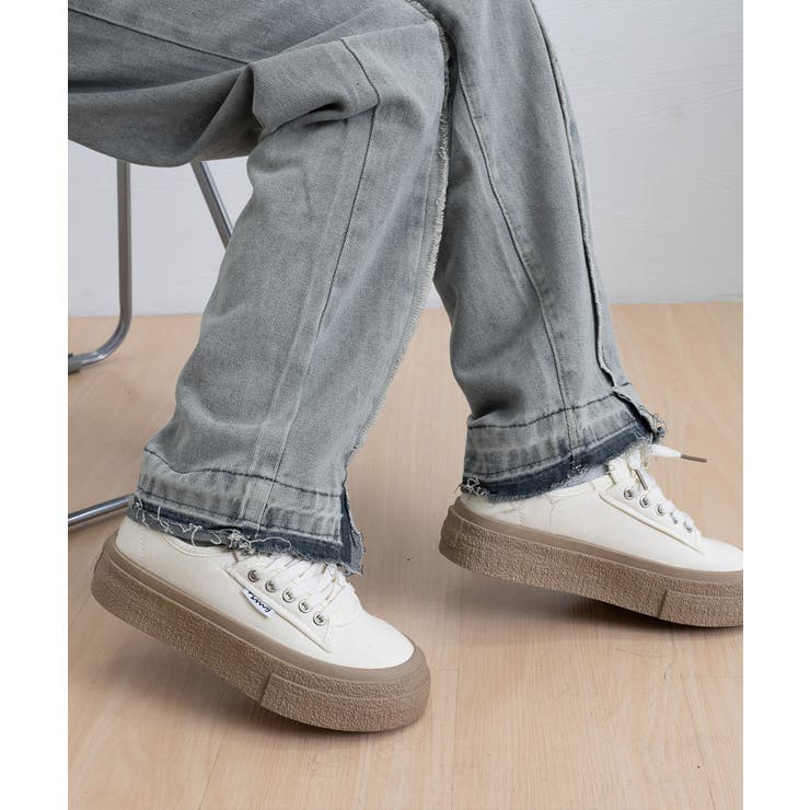 センターラインデニムパンツ ヴィンテージ | SUNSHINE CLOSET | 詳細画像16 