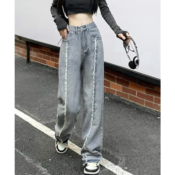 センターラインデニムパンツ ヴィンテージ | SUNSHINE CLOSET | 詳細画像7 