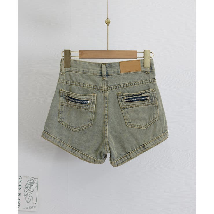 ウォッシュデニムショートパンツレディース | SUNSHINE CLOSET | 詳細画像18 